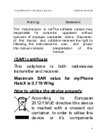 Preview for 23 page of myPhone HaloX User Manual