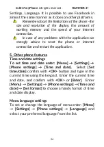 Preview for 24 page of myPhone HAMMER 3+ Manual