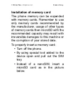 Preview for 15 page of myPhone Hammer Energy User Manual