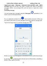 Предварительный просмотр 27 страницы myPhone Prime 3 Lite User Manual