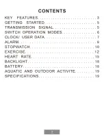 Preview for 2 page of Mypulse HRM-2518 User Manual