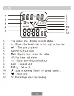 Preview for 4 page of Mypulse HRM-2518 User Manual