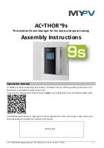 Preview for 11 page of MYPV AC Thor 9S Assembly Instructions Manual