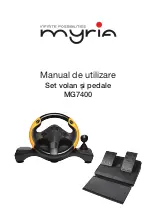 Предварительный просмотр 1 страницы Myria MG7400 User Manual