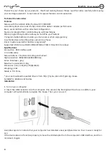 Preview for 6 page of Myria MG7516 User Manual