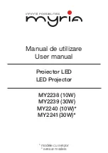 Preview for 1 page of Myria MY2238 User Manual