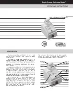 Myron L D -1 Operating Instructions preview