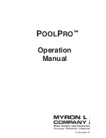 Myron L MLJ-PS6SI Operation Manual preview