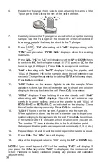 Preview for 36 page of Myron L POOLPRO PS9TKB Operation Manual