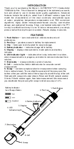 Preview for 2 page of Myron L ULTRAPEN PT1 Manual