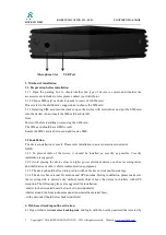 Preview for 7 page of MYROPE M508N User Manual