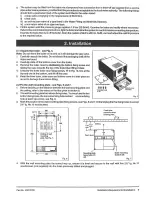 Preview for 11 page of Myson Apollo 60c Installation And Service Instructions Manual