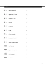 Предварительный просмотр 3 страницы Myson LO-LINE RC 14-10 Installation, Operating, Maintenance And After Sales Manual