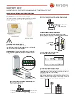 Myson MPRT RF Installation Instructions предпросмотр