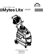 Preview for 1 page of Mytee 8070 Lite User Manual