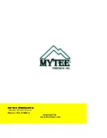 Предварительный просмотр 17 страницы Mytee 8070 Instruction Manual & Safety Manual