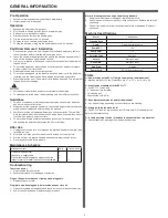 Preview for 3 page of Mytee ECO-17 Instructions Manual