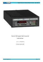 Preview for 1 page of MyTek Stereo 192SRC User Manual