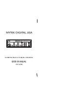 Preview for 1 page of MyTek Stereo96 Series User Manual