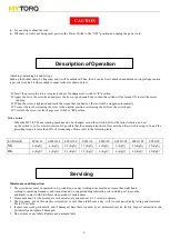 Preview for 7 page of MYTORQ MY5-EP0212L Operation And Maintenance Manual