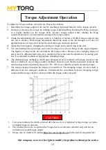 Предварительный просмотр 11 страницы MYTORQ MYBT-ASP0520 Operation And Maintenance Manual