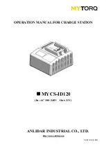 MYTORQ MYCS-ID120 Operation Manual предпросмотр