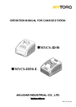 MYTORQ MYCS-ID50 Operation Manual preview