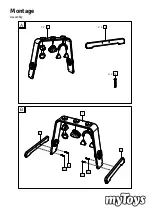 Preview for 2 page of myToys Baby gym Assembly Instructions