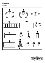 Preview for 2 page of myToys Doll cradle Assembly Instructions