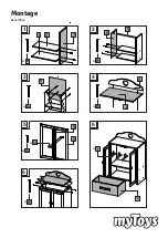 Предварительный просмотр 3 страницы myToys Doll wardrobe Assembly Instructions