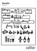 Предварительный просмотр 2 страницы myToys Dollhouse Assembly Instructions Manual