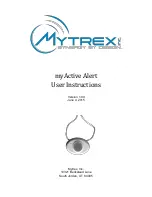 Mytrex myActive Alert User Instructions preview