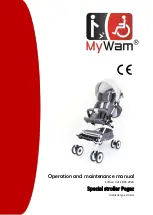 MyWam Special stroller Pegaz Operation And Maintenance Manual preview