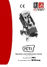 MyWam Yeti Operation And Maintenance Manual preview