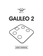 MyWeigh Galileo 2 User Manual preview