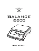 MyWeigh iBALANCE i5500 User Manual preview