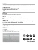 Preview for 3 page of MyWeigh VOX-2 User Manual