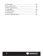 Preview for 3 page of mywigo MWG359 Mini User Manual