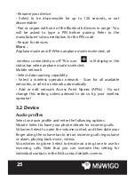 Preview for 25 page of mywigo MWG359 Mini User Manual