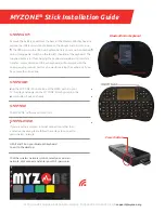 Preview for 3 page of Myzone Stick PC Installation Manual