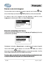 Preview for 73 page of MZ electronic EV-020 Instructions For Use Manual