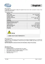 Preview for 3 page of MZ electronic EV-040 Instructions For Use Manual