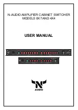 N-audio 8X7 User Manual preview