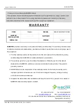 Предварительный просмотр 13 страницы N-BIOTEK NB-101M Operating Manual