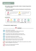 Preview for 3 page of N-BIOTEK NB-603WS Operating Manual