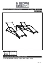 N Brown Group Aruba Lounger Set Assembly Instructions Manual предпросмотр