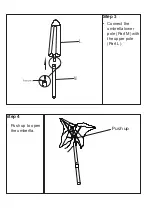 Preview for 6 page of N BROWN Malaga 4 Seater Dining Set WT400 Assembly Instructions Manual