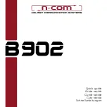 N-Com B902 Quick Manual preview