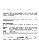 Preview for 2 page of N-Com bluetooth kit3 User Instructions