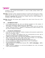 Preview for 6 page of N-Com bluetooth kit3 User Instructions